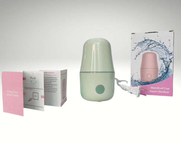 Esterilizador eléctrico para copas menstruales - Imagen 2