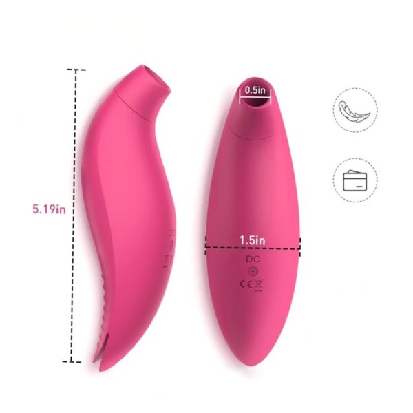 Tracy's dog Dolphamine  suction vibrator (Delfín 2 en 1) - Imagen 5