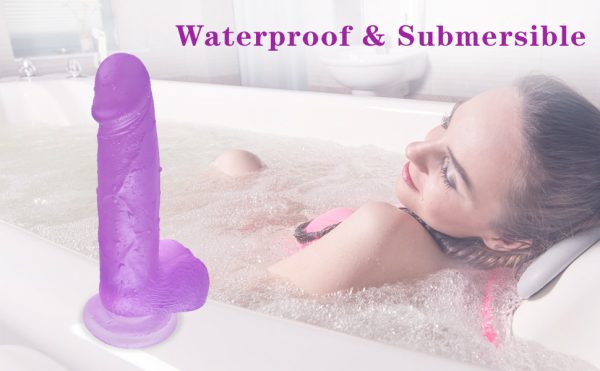 Tracy's Dog Dildo Realista Morado - Imagen 3
