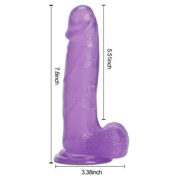 Tracy's Dog Dildo Realista Morado - Imagen 5