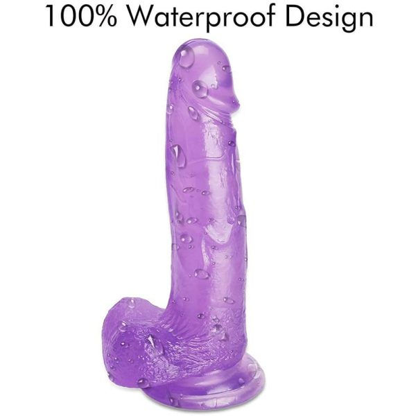 Tracy's Dog Dildo Realista Morado - Imagen 9